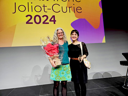 Cérémonie remise des prix engagement irene joliot curie